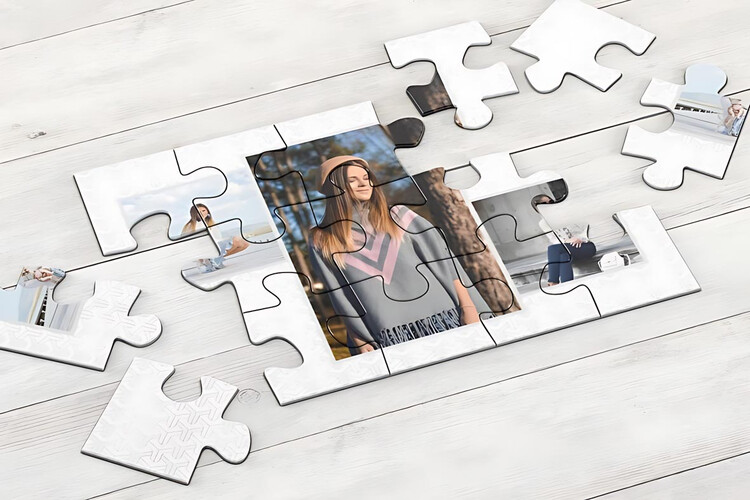 Εκτύπωση φωτογραφίας σε παραλληλόγραμμο puzzle από το Print-Photos-Online.com