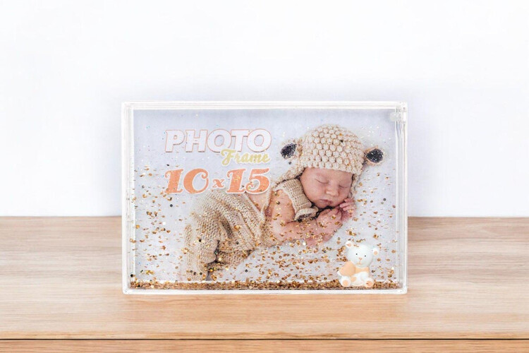 Εκτύπωση φωτογραφίας σε Χιονόμπαλα (snowglob) από το Print-Photos-Online.com