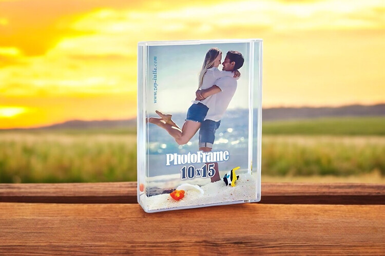 Εκτύπωση φωτογραφίας σε Χιονόμπαλα (snowglob) από το Print-Photos-Online.com