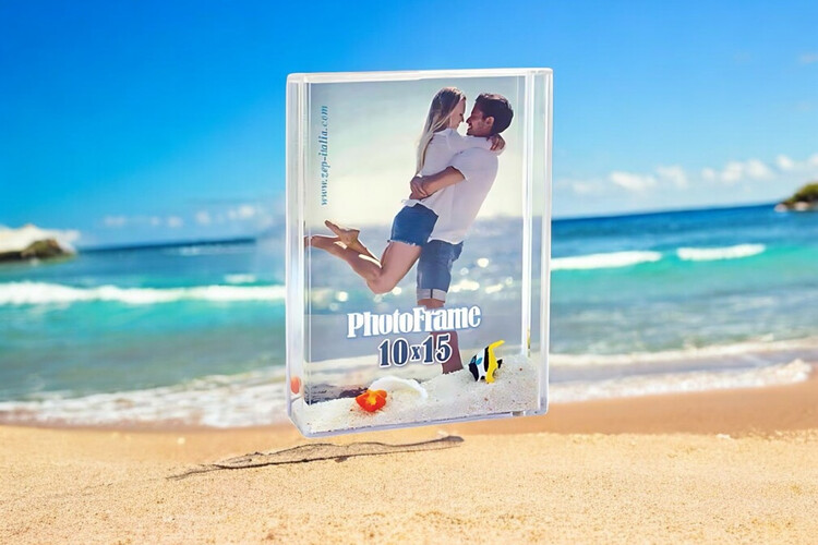 Εκτύπωση φωτογραφίας σε Χιονόμπαλα (snowglob) από το Print-Photos-Online.com