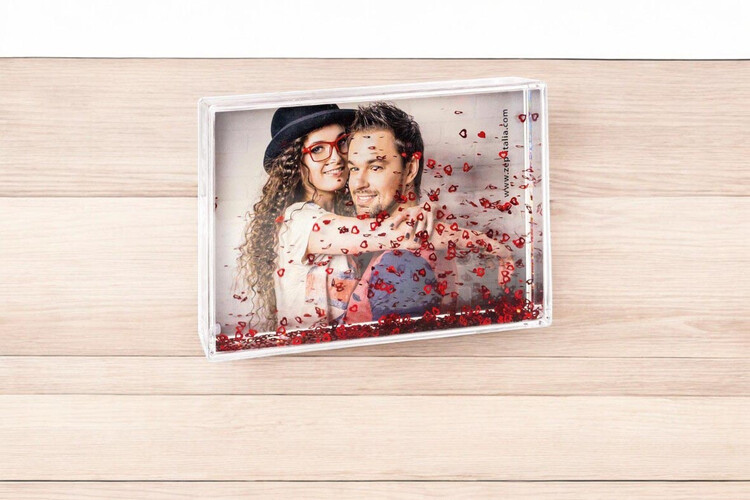 Εκτύπωση φωτογραφίας σε Χιονόμπαλα (snowglob) από το Print-Photos-Online.com