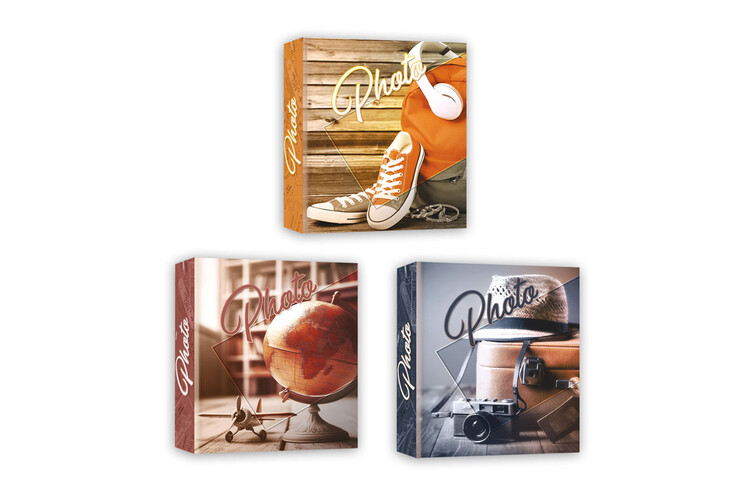 Άλμπουμ φωτογραφιών με 100 & 200 θήκες 10x15cm (κωδικός Vibes) από το Print-Photos-Online.com