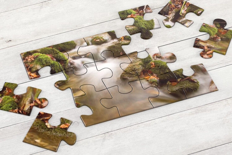 Εκτύπωση φωτογραφίας σε παραλληλόγραμμο puzzle από το Print-Photos-Online.com