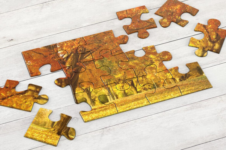 Εκτύπωση φωτογραφίας σε παραλληλόγραμμο puzzle από το Print-Photos-Online.com