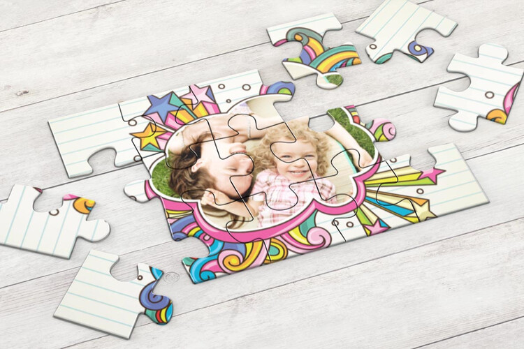 Εκτύπωση φωτογραφίας σε παραλληλόγραμμο puzzle από το Print-Photos-Online.com