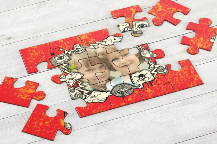 Εκτύπωση φωτογραφίας σε παραλληλόγραμμο puzzle από το Print-Photos-Online.com