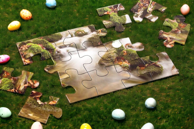 Εκτύπωση φωτογραφίας σε παραλληλόγραμμο puzzle από το Print-Photos-Online.com