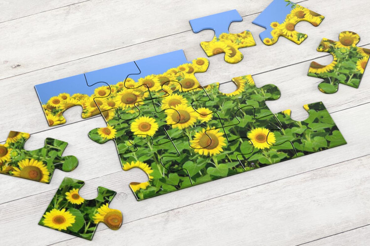 Εκτύπωση φωτογραφίας σε παραλληλόγραμμο puzzle από το Print-Photos-Online.com