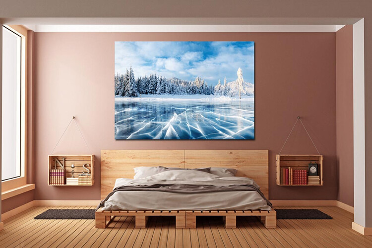 Πίνακες σε φωτογραφία ή σε καμβά με θέμα το χειμώνα #0025 από το Print-Photos-Online.com!