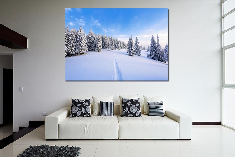 Πίνακες σε φωτογραφία ή σε καμβά με θέμα το χειμώνα #0027 από το Print-Photos-Online.com!