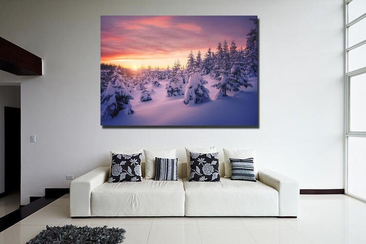 Πίνακες σε φωτογραφία ή σε καμβά με θέμα το χειμώνα #0036 από το Print-Photos-Online.com!
