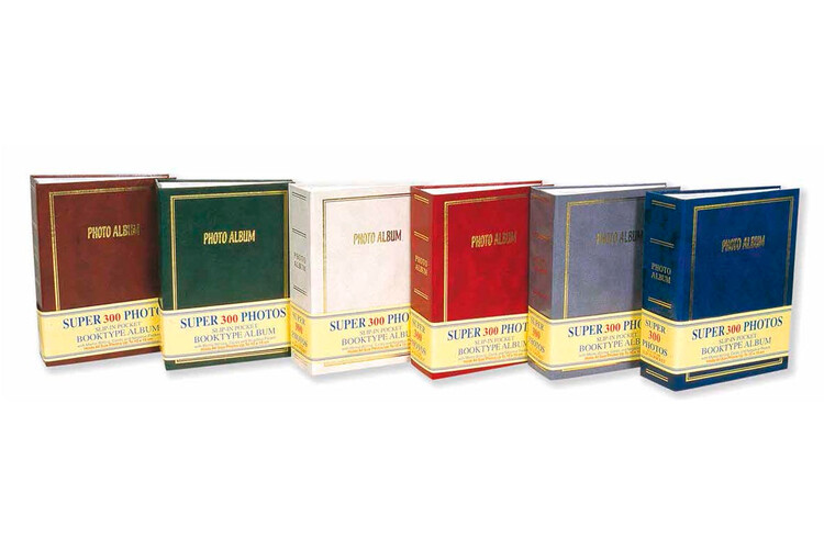 Άλμπουμ φωτογραφιών κοντό με 300 θήκες φωτογραφιών 10x15cm (κωδικός 11108)