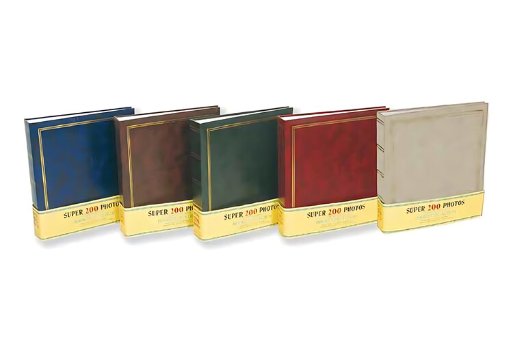 Άλμπουμ φωτογραφιών με 200 θήκες 13x18cm (κωδικός 11127) από το Print-Photos-Online.com