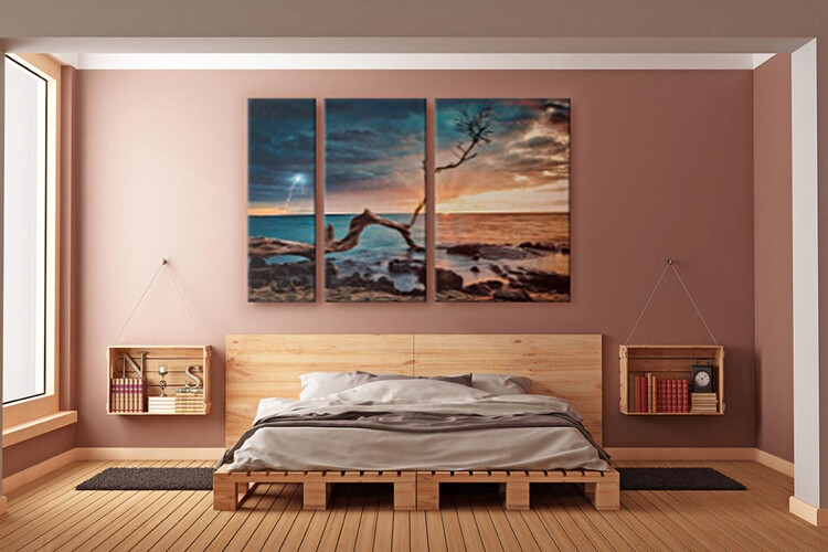 Εκτύπωση φωτογραφίας σε πολύπτυχο καμβά από το Print-Photos-Online.com