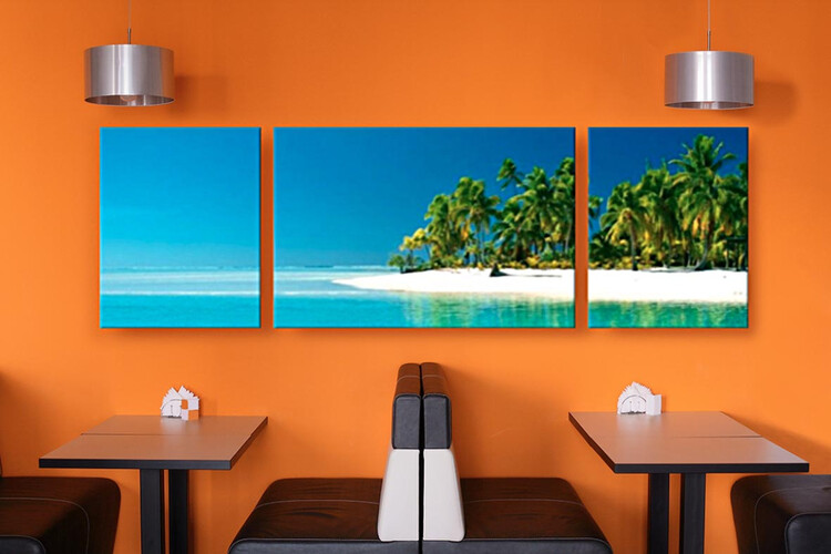 Εκτύπωση φωτογραφίας σε πολύπτυχο καμβά από το Print-Photos-Online.com