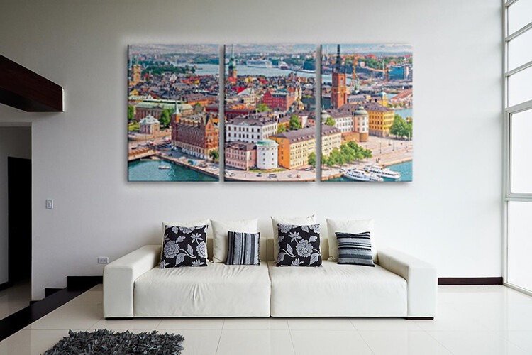 Εκτύπωση φωτογραφίας σε πολύπτυχο καμβά από το Print-Photos-Online.com