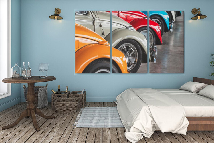 Εκτύπωση φωτογραφίας σε πολύπτυχο καμβά από το Print-Photos-Online.com