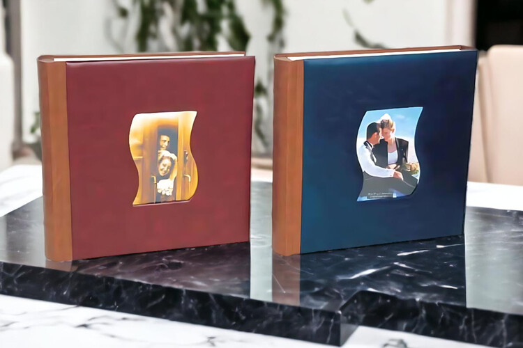 Άλμπουμ φωτογραφιών 32x32cm με 50 φύλλα με ριζόχαρτο (κωδικός 85641) από το Print-Photos-Online.com