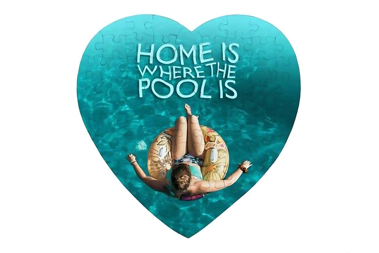 Εκτύπωση φωτογραφίας σε puzzle καρδιά από το Print-Photos-Online.com