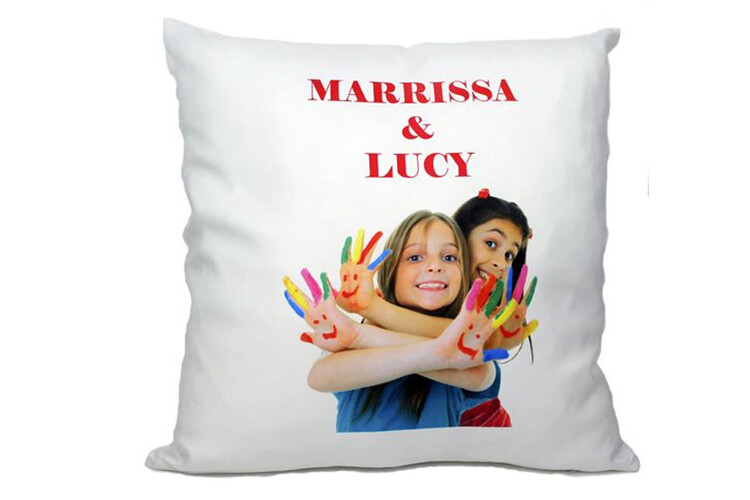 Εκτύπωση φωτογραφίας σε μαξιλαροθήκη (στη 1 όψη) από το Print-Photos-Online.com