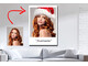 Πίνακας σε φωτογραφία ή σε καμβά Red Santa Hat από το Print-Photos-Online.com!