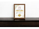 Ξύλινη κορνίζα Certificate από το Print-Photos-Online.com