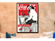 Πίνακας σε φωτογραφία ή σε καμβά με ρετρό διαφημίσεις #0033 - Coca Cola​ από το Print-Photos-Online.com!