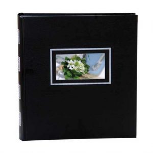 Άλμπουμ φωτογραφιών 30x30cm με 50 λευκά φύλλα & ριζόχαρτο (κωδικός 17050)