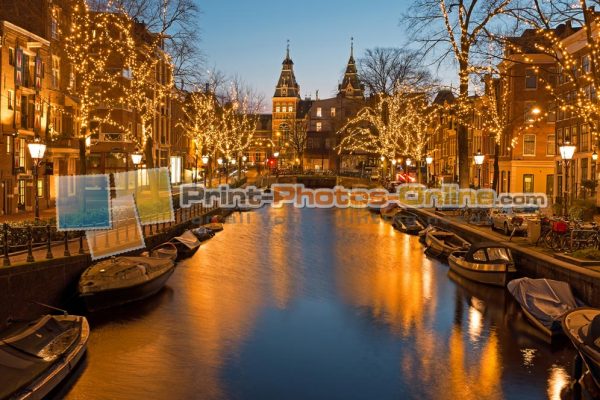 Φωτογραφία σε καμβά - Amsterdam City #0001 από το Print-Photos-Online.com