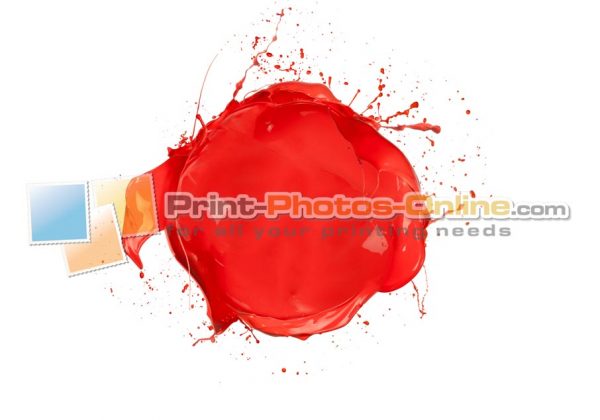 Φωτογραφία σε καμβά με paint splash #0001 από το Print-Photos-Online.com