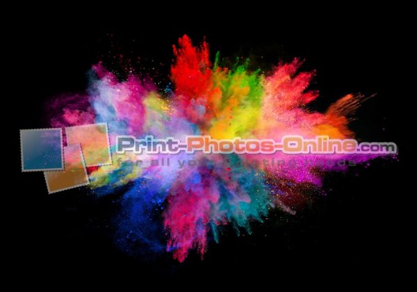Φωτογραφία σε καμβά με paint splash #0006 από το Print-Photos-Online.com
