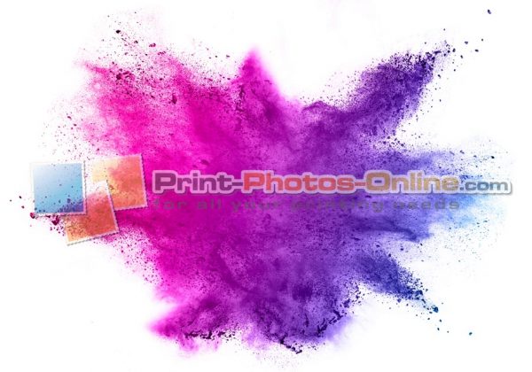 Φωτογραφία σε καμβά με paint splash #0011 από το Print-Photos-Online.com