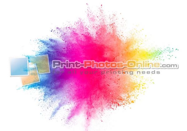 Φωτογραφία σε καμβά με paint splash #0015 από το Print-Photos-Online.com
