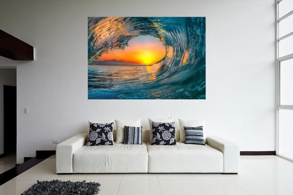 Φωτογραφία σε καμβά με κύματα #0001 από το Print-Photos-Online.com