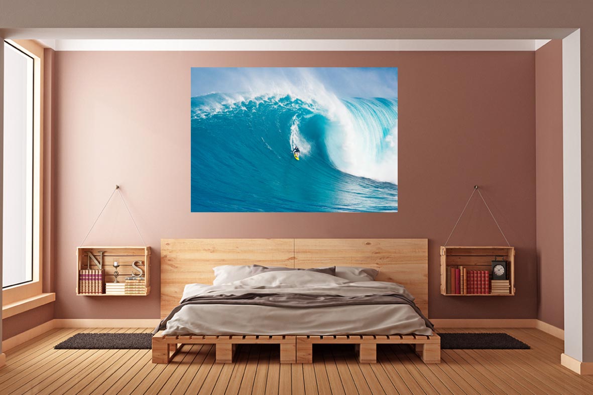 Φωτογραφία σε καμβά με κύματα #0003 από το Print-Photos-Online.com