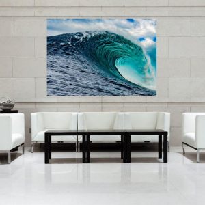 Φωτογραφία σε καμβά με κύματα #0007 από το Print-Photos-Online.com