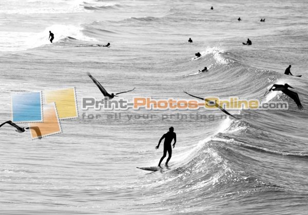 Φωτογραφία σε καμβά με κύματα #0010 από το Print-Photos-Online.com