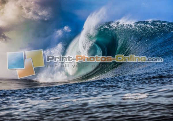 Φωτογραφία σε καμβά με κύματα #0012 από το Print-Photos-Online.com