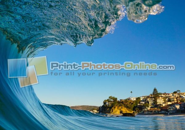 Φωτογραφία σε καμβά με κύματα #0017 από το Print-Photos-Online.com