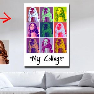 Καμβάς Collage Art Effect #0002 από το Print-Photos-Online.com