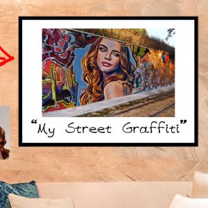Κάδρο Street Graffiti από το Print-Photos-Online.com