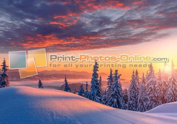 Φωτογραφία σε καμβά με θέμα το χειμώνα #0012 από το Print-Photos-Online.com